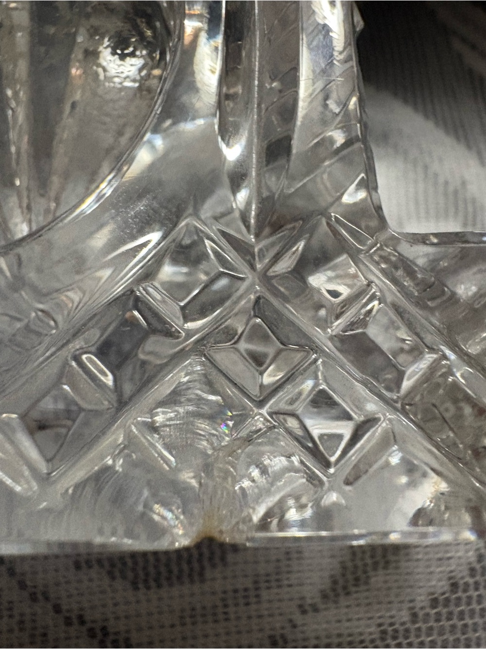 Waterford Crystal Mantel Clock in Clear Crystal - Picture 6 of 10